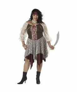 Exclusive Adult Plus Size South Seas Pirate Costume