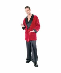 Exclusive Adult Hugh Hefner Playboy Costume Men's Costumes