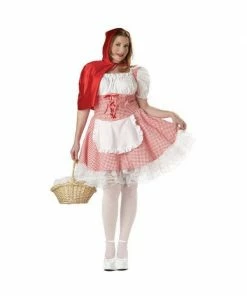 California Costume Co. Teen Plus Size Sexy Red Riding Hood