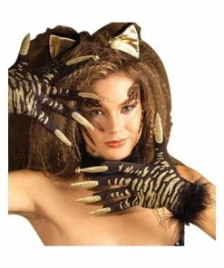 Forum Novelties Inc. Adult Tiger Gloves With Nails