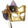 Forum Novelties Inc. Masks Adult Golden Butterfly Carnival Mask