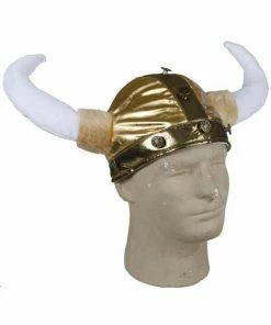 J Hat Viking Hat With Fake Fur