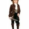 Charades Kids Costumes Child's Quality Suede Pirate Costume