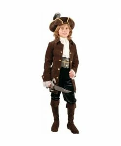 Charades Preteen Deluxe Boy's Carribean Pirate Costume Kids Costumes