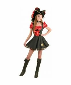 Charades Preteen Red Storybook Pirate Costume Kids Costumes