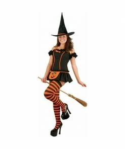 Charades Teen Pumpkin Witch Costume Kids Costumes