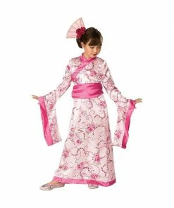 Exclusive Child Pink Geisha Girl Costume Kids Costumes