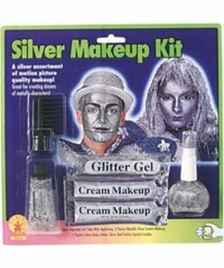 Rubies Silver Make Up Kit Costume Make-up
