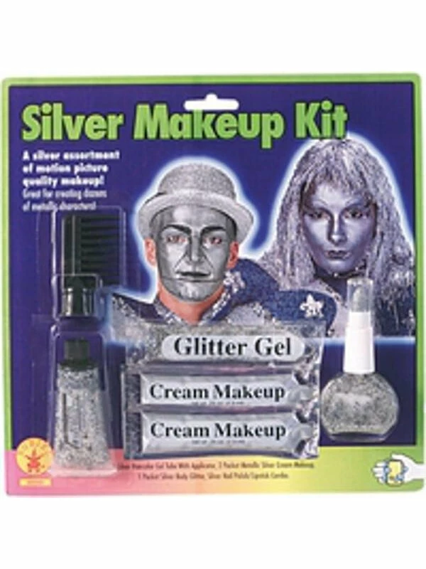Rubies Silver Make Up Kit Costume Make-up 3 Rubies Silver Make Up Kit Costume Make-up
