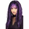Rubies Black And Purple Crimped Costume Wig Wigs