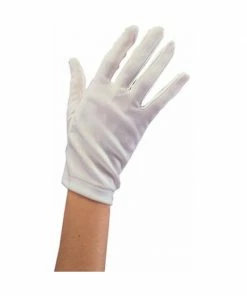 Rubies White Parade Gloves