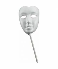 Disguise Blank Unisex Stick Mask