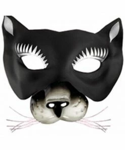 Disguise Black Cat Animal Mask