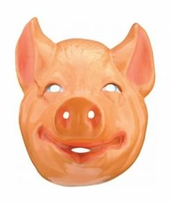 Disguise Plastic Child's Pig Mask Masks