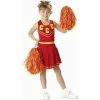 California Costume Co. Kids Costumes Child's Red & Gold Cheerleader Costume