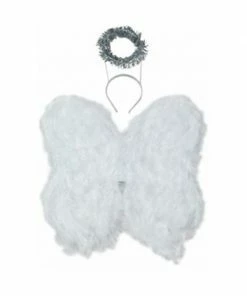 California Costume Co. Feather Angel Wings With Halo