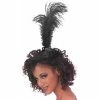 Rubies Hats Black Single Feather Tiara