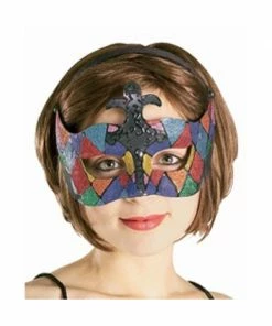 Rubies Masks Stained Glass Venetian Eyemask