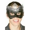 Rubies Masks Black Filigree Venetian Eyemask