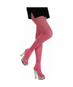Rubies Adult Pink Glitter Costume Tights
