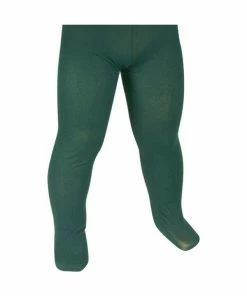 Rubies Costume Leggings Childs Solid Green Tights