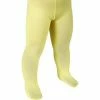 Rubies Childs Solid Yellow Tights