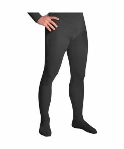 Rubies Costume Leggings Black Mens Tights