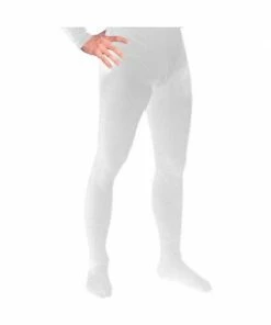 Rubies Costume Leggings White Mens Tights