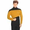 Rubies Adult Yellow Star Trek Next Generation Costume Shirt 2 Rubies Adult Yellow Star Trek Next Generation Costume Shirt