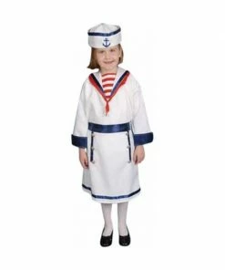 Dress Up America Kids Costumes Child's Girl Sailor Costume Dress