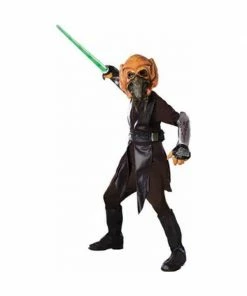 Rubies Kids Costumes Childs Clone Wars Deluxe Child Plo Koon Costume
