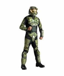 Rubies Adult Costumes Adult Deluxe Halo Masterchief Spartan Costume