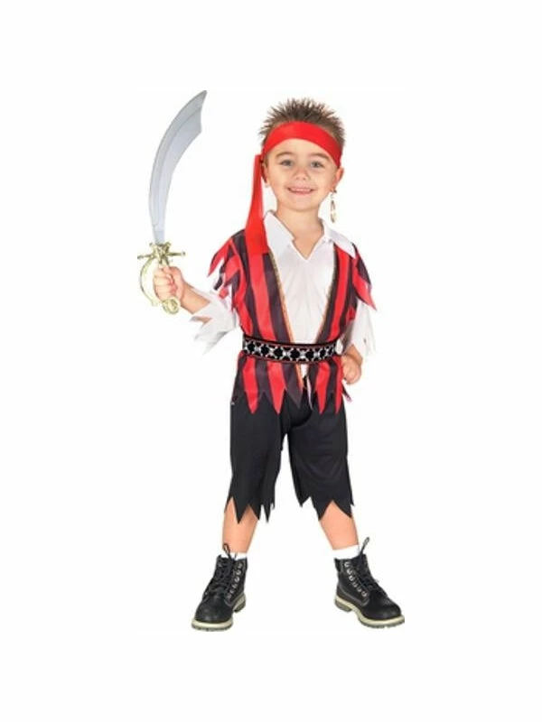 Forum Novelties Inc. Toddler Pirate Boy Costume Kids Costumes 3 Forum Novelties Inc. Toddler Pirate Boy Costume Kids Costumes
