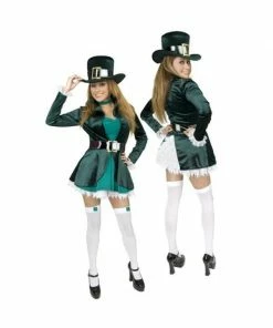 Charades Adult Sexy Leprechaun Costume