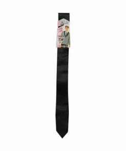 Forum Novelties Inc. Accessory Kits Adult 50's Skinny Black Tie