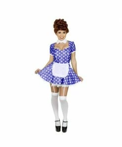 Charades Adult Costumes Adult Sexy 50's House Wife Costume