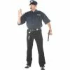 California Costume Co. Adult Costumes Adult Plus Size Cop Shirt And Hat Costume