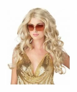 California Costume Co. Wigs Woman's Blonde Sexy Super Model Wig