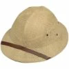 J Hat Hats Adult Tan Safari Pith Helmet Hat