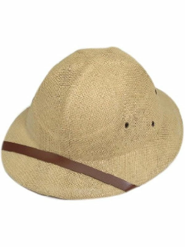 J Hat Hats Adult Tan Safari Pith Helmet Hat 3 J Hat Hats Adult Tan Safari Pith Helmet Hat