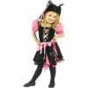 Fun World Toddler Pink Punk Pirate Costume