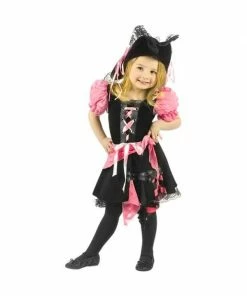 Fun World Toddler Pink Punk Pirate Costume