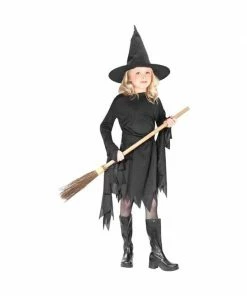Fun World Childs Classic Black Witch Costume