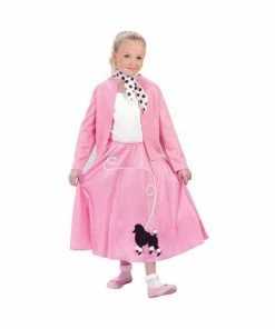 Fun World Childs Grease Poodle Skirt And Sweater Costume