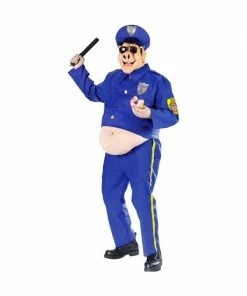 Fun World Adult Fat Police Pig Costume Adult Costumes