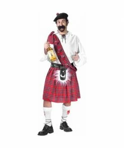 Fun World Adult Costumes Adult Plus Size Big Shot Scottish Costume