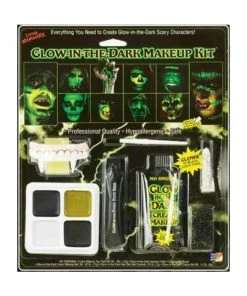 Fun World Costume Make-up Glow In The Dark Makeup Kit