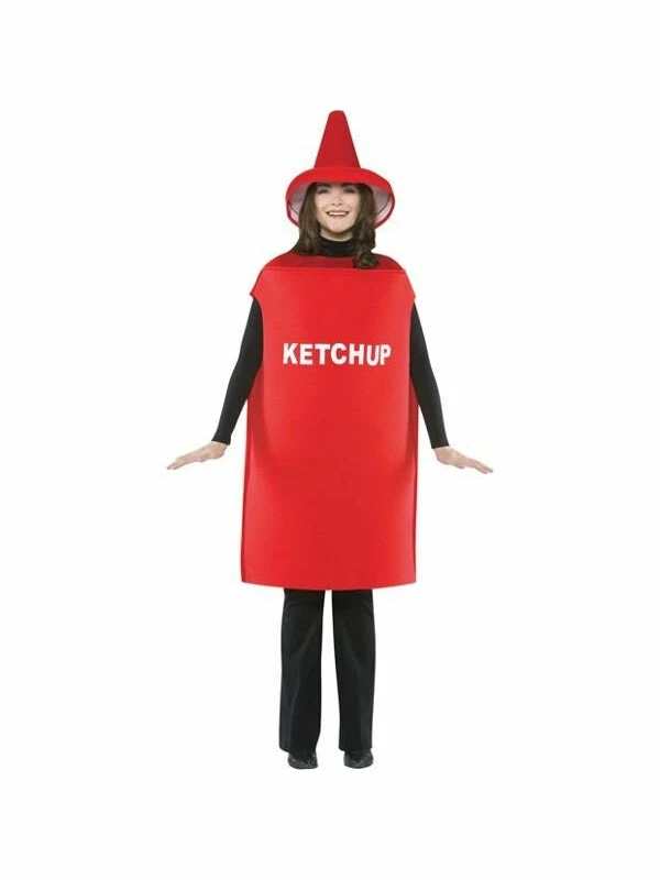 Rasta Imposta Adult LW Ketchup Bottle Costume Adult Costumes 3 Rasta Imposta Adult LW Ketchup Bottle Costume Adult Costumes