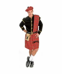Funny Fashion Adult Traditional Scottish Costume