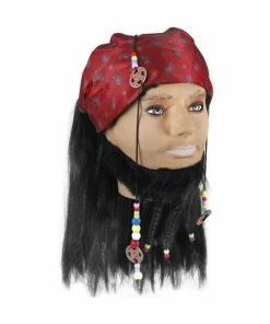 Lacey Wigs Deluxe Jack Sparrow Costume Wig